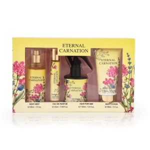 Perfume Gift Set Luxury Lady 4PC Hair Perfume Eternal Carnation SG0143