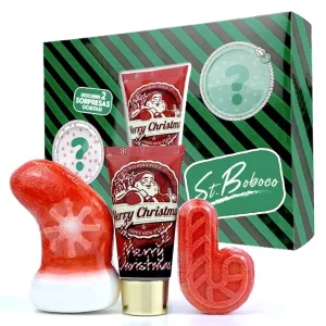 Perfume Gift Set with Bath Bomb and Lotion