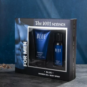 Perfume Gift Sets for Men Box Package Fragrance Mist Set Shower Gel Body Spray Summer High School Adult