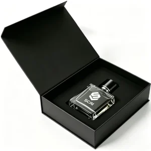 Perfume Magnetic Packaging Box Custom Rigid Cardboard Box with EVA Foam Insert for Cosmetic