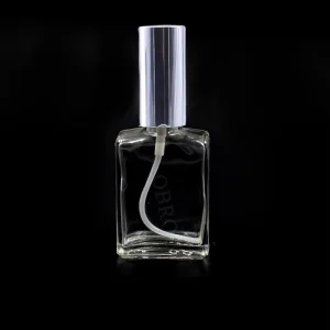Perfume Oil Glass Spray Bottle 30ml 50ml 100ml Transparent Sprayer Cosmetic Liquid Perfume Rectangle Bottle