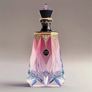 Perfume Private Label Fragance Luxury Empty Custom Design Made Square Luxury Crystal Perfume Bottle 50M With Box