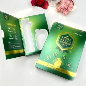 Perfume Sample Flip Fold Box Aromatherapy Color Box Freeze Dry Powder Cosmetics Outer Packing Box Customization
