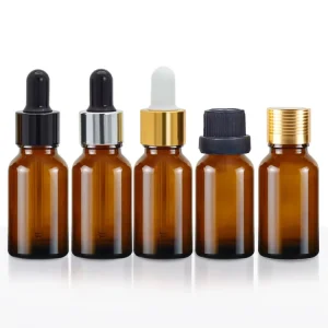 Perfume Sample Vials Glass Cosmetic Drop Bottles Essential Oil Eye Dropper for cosmetic packaging