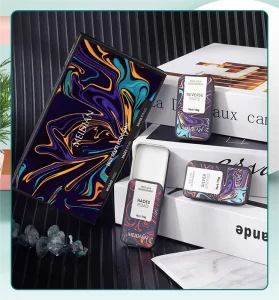 Perfume Set Fragrance Women Men Balm Longlasting Deodorant Fresh Natural 3PCS Portable Solid Parfum Lotion Floral Aluminum Box