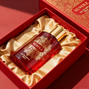 Perfume Spray Bottle Red 50ML 100ML Glass Perfume Bottles 30ML Glass Perfume Bottle with Box Packaging