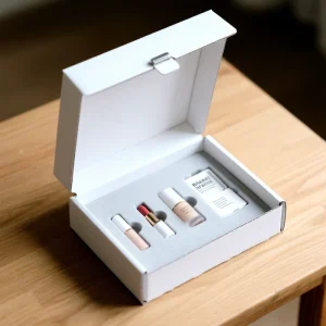 Perfumes Set Rigid Box Non toxic Folders Type Gift Paper Packaging Sponge Eco Friendly Custom Logo Cosmetics Waterproof
