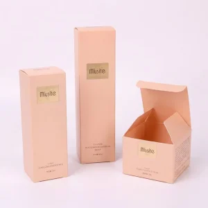 Personalised Custom Beauty Products Packaging Box for Serum Lotion Essential Oil Skincare