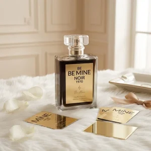 Personalized Custom Metal Label Private Custom Perfume Bottle Packaging Label