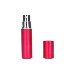 Personalized Mini Travel Perfume Atomizer Pocket Size with Pump Sprayer and Engraving for On the Go Use