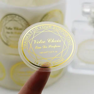 Personalized Product Private Custom Round Stickers Paper Vinyl Adhesive Waterproof Sticker Label Printing Logo Sticker Roll