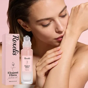 Plant-derived Rose Fragrance Oil Perfume-Natural Long-Lasting Portable Body Spray with Gentle Captivating Allure