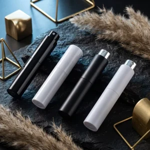 Plastic Portable Mini Perfume Spray Travel Size Twist Refillable Perfume Spray Atomizer with Pump Sprayer