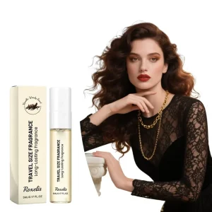 Pocket Perfume Spray (Vanilla Wooden) Natural Fresh Elegant Charming Niche Portable Perfume