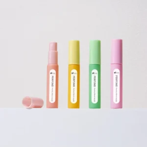 Pocket Size 5ml Travel Glass Perfume Bottle Portable Fragrance Spray Dispenser with PP Cap & Sprayer