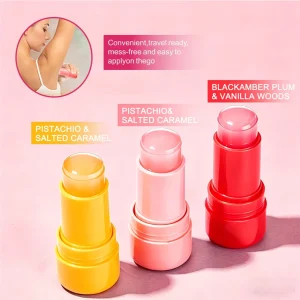 Popular Jelly Body Fragrance Balm Long Lasting Solid Perfume Balm Alcohol Free Portable Body Scent Balm