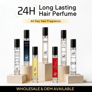 Portable 10ml Hair Perfume Spray for All Hair Types