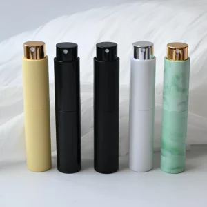 Portable 15ml Mini Perfume Glass Spray Bottle Twist Up Atomizer 8ml 10ml 20ml Sizes