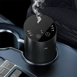 Portable Aluminium Alloy Waterless Car Household Outdoor USB Rechargeable Custom Scent Diffuser Spray Air Freshener