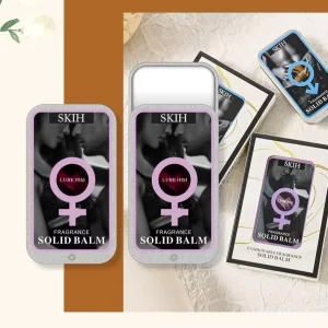 Portable Deodorant Solid Perfume Balm Body Fragrance Long Lasting Solid Perfume for Men and Women