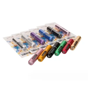 Portable Mini 5ml Pocket Travel Size Perfume Atomizer Bottle Refillable with Pump Sprayer Seal