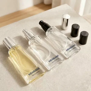 Portable Mini Perfume Bottle Glass Travel Size Refillable Spray Bottle Empty Fragrance Container for Sample and Travel Use
