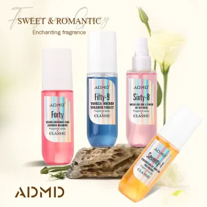 Portable Perfume Alcohol free Fruity Fragrance Spray Long lasting Scent Laser marked for Everyday Use