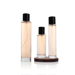 Portable Perfume Spray Bottle 10ml 30ml 50ml 100ml Travel Perfume Atomizer Fine Mist Spray with Black Cap