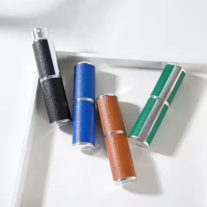 Portable Pocket Size Refillable Travel Perfume Atomizer 10ml Rotation Perfume Atomizer
