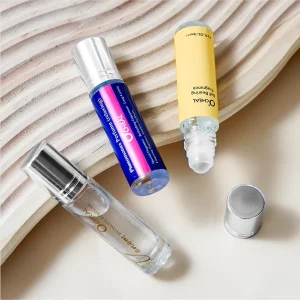 Portable Roll on Perfume Fragrance for Men and Women Gentle Long lasting Scent Deodorizing Body Fragrance