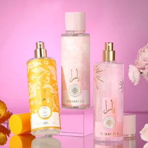 Premium Eco Friendly Natural 250ml Long Lasting Body Mist for Women with Floral Eau De Toilette