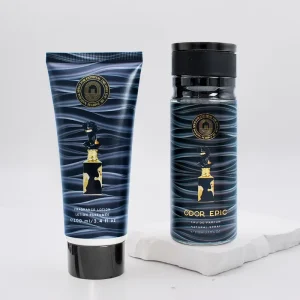 Premium Fragrance Gift Set 110ml Parfum Spray and 100ml Moisturizing Scented Body Lotion Long Lasting Perfume Set