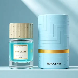 Premium Luxury Perfume Bottle 50ml Designer Perfume Bottle with Spray Color and Design LOGO