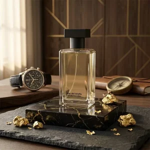 Premium Scent Perfume Elegant Glass Bottle Natural Spray Fragrance Vintage Design Spray for Office & Party