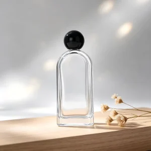 Press type Glass Fragrance Dispenser Bottle 30ml Portable Perfume Sample Bottle 100ml Large Capacity Spray Bottle Empty