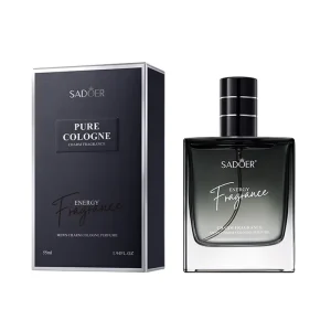 Private Label 55ml Men Eau De Cologne Body Mist 24H Long Lasting Charm Fragrance Refreshing Perfume Spray Custom Logo OEM