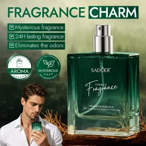Private Label 55ml Men Mystery Wilderness Cologne Perfume Forest Woody Scent 24H Long Lasting Body Odor OEM ODM Custom