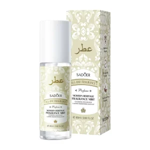 Private Label 80ml Arabic Fragrance Mist 24H Long Lasting Eliminate Body Odor Fresh Elegant Body Deodorant Spray OEM Custom Logo
