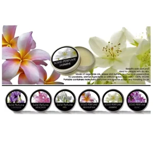 Private Label Fragrance Set Women’s Balm Body Perfume Balm Cologne Long Lasting Solid Perfume