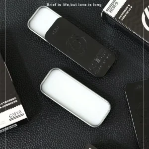 Private Label Mature Men Pocket Solid Perfume Vitamin E Long Lasting Metal Slide Box Charming Temptation Deodorant Perfume Balm