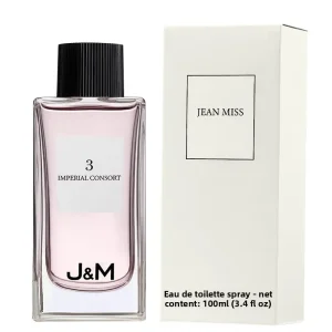 Private Label Minimalist Luxury Elegant Salon Perfume Long Lasting Oriental Floral Women Eau De Toilette 100ml