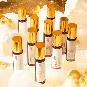 Private Label Natural Organic Blend Cherry Vanilla Musk Perfume Oil Body Massage Roll on 10ml Roller Essential Oil for Skin