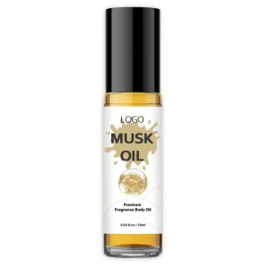Private Label Perfume Oil Roller Musk Smell Pheromone Perfume White Musk Oil for Body Unisex Fragrance Oil for Women and Men