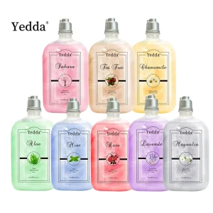 Private Label Refreshing Organic Herbal Skin Whitening Body Wash Deep Moisture Shower Gel Women Men pH Balanced Bubble All