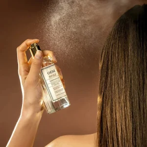 Private Label Rose Hair Perfume No Silicone Long Last Fragrance Smooth Moisturize Hair 50Ml Hair Perfume Mist