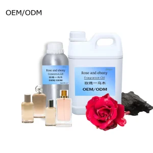 Private Label Rose and Ebony Fragrance Oil Can Be Customized for Aromatherapy, Perfume, and Scented Candles