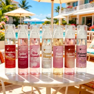 Private Labels 120ml Natural Fresh Floral & Fruity Long Lasting Fragrance Body Mist Moisturizing Refreshing Alcohol Free Low MOQ