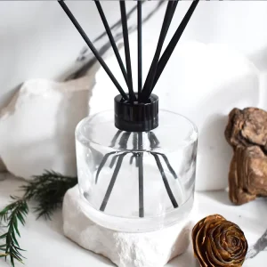 Professional 200ml Aromatherapy Diffuser Bottle Matte Finish Screw Cap Custom Fragrance Essential for Fancy Room Travel