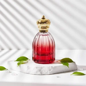 Professional Custom Logo Hot Stamping 50ml Luxury Glass Perfume Bottle Empty Spray Container with Cap