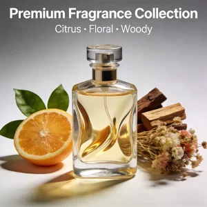 Pure Unisex Perfume High Concentration Eau De Parfum Fresh Elegant Scent for Men Women Daily Occasional Use